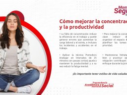 Cómo mejorar la concentración y productividad
