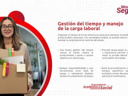 Gestión del tiempo y manejo de la carga laboral